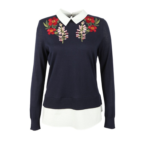 Ted Baker London Tops - NWT Ted Baker Navy Sweater